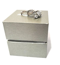 Load image into Gallery viewer, MariaKinz - 14K Gold Plated Silver, Crystal and Rhinestone Stackable Ring MariaKinz