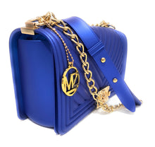 Load image into Gallery viewer, MariaKinz Chevron Jelly Crossbody/Shoulder Purse MariaKinz