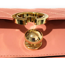 Load image into Gallery viewer, MariaKinz: Forever Synthetic Leather Clutch Purse with Crossbody/Shoulder Strap (Dusty Rose) MariaKinz
