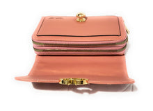 Load image into Gallery viewer, MariaKinz: Forever Synthetic Leather Clutch Purse with Crossbody/Shoulder Strap (Dusty Rose) MariaKinz