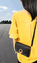 Load image into Gallery viewer, MariaKinz: Forever Synthetic Leather Clutch Purse with Crossbody/Shoulder Strap (Navy Blue) MariaKinz