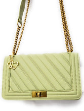 Load image into Gallery viewer, MariaKinz Leather Shoulder/Crossbody Quilted Bag and Purse MariaKinz