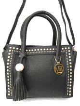 Load image into Gallery viewer, MariaKinz Multi Pockets VEGAN Leather Tassel Tote Bag for Women MariaKinz