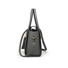 Load image into Gallery viewer, MariaKinz Multi Pockets VEGAN Leather Tassel Tote Bag for Women MariaKinz