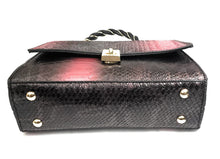 Load image into Gallery viewer, MariaKinz Red VEGAN Leather Embossed Texture Shoulder/Crossbody Handbags MariaKinz