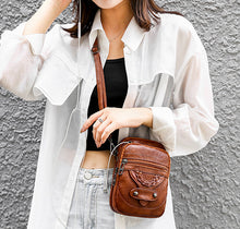 Load image into Gallery viewer, MariaKinz Soft VEGAN Leather Small Crossbody Wallet Purse and Bags for Women MariaKinz