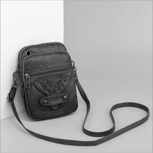 Load image into Gallery viewer, MariaKinz Soft VEGAN Leather Small Crossbody Wallet Purse and Bags for Women MariaKinz