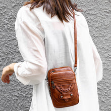 Load image into Gallery viewer, MariaKinz Soft VEGAN Leather Small Crossbody Wallet Purse and Bags for Women MariaKinz