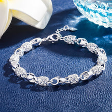 Load image into Gallery viewer, MariaKinz Sterling Silver Classic Fashion Bracelet MariaKinz