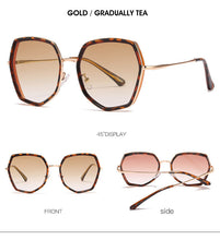 Load image into Gallery viewer, MariaKinz Sunglasses: Incroyable Leopard Vona MariaKinz