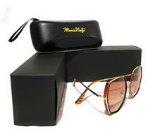 Load image into Gallery viewer, MariaKinz Sunglasses: Incroyable Leopard Vona MariaKinz