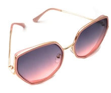 Load image into Gallery viewer, MariaKinz Sunglasses: Oversized Incroyable Pink light Pink Lens MariaKinz
