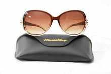 Load image into Gallery viewer, MariaKinz Sunglasses Oversized Oval Polarized Brown Sunglasses MariaKinz