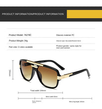 Load image into Gallery viewer, MariaKinz Sunglasses: Unisex Rayan Elite Navigator Sunglasses MariaKinz