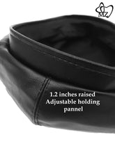 Load image into Gallery viewer, MariaKinz Women Faux Leather Fine Quality Red Beret Hat MariaKinz