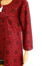 Load image into Gallery viewer, MariaKinz Woven Cotton Linen Summer Casual Knee Length Dress MariaKinz