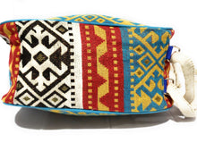 Load image into Gallery viewer, MariaKinz Woven Hobo Bag Convertible to Backpack with Adjustable Strap Perl-Blue MariaKinz