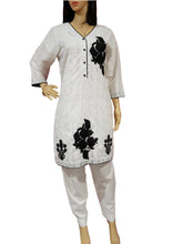 Load image into Gallery viewer, MariaKinz Woven Two Pc Tunic Top Kurta and Trouser Style115 MariaKinz