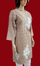 Load image into Gallery viewer, MariaKinz Woven Two Pc Tunic Top Kurta and Trouser Style116 MariaKinz