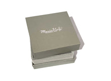 Load image into Gallery viewer, Metal Black Plated Silver and Sapphire Heart Ring Set By MariaKinz MariaKinz