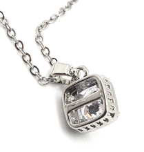 Load image into Gallery viewer, Princes Cut Square Crystal CZ Solitaire Jewelry Set MariaKinz