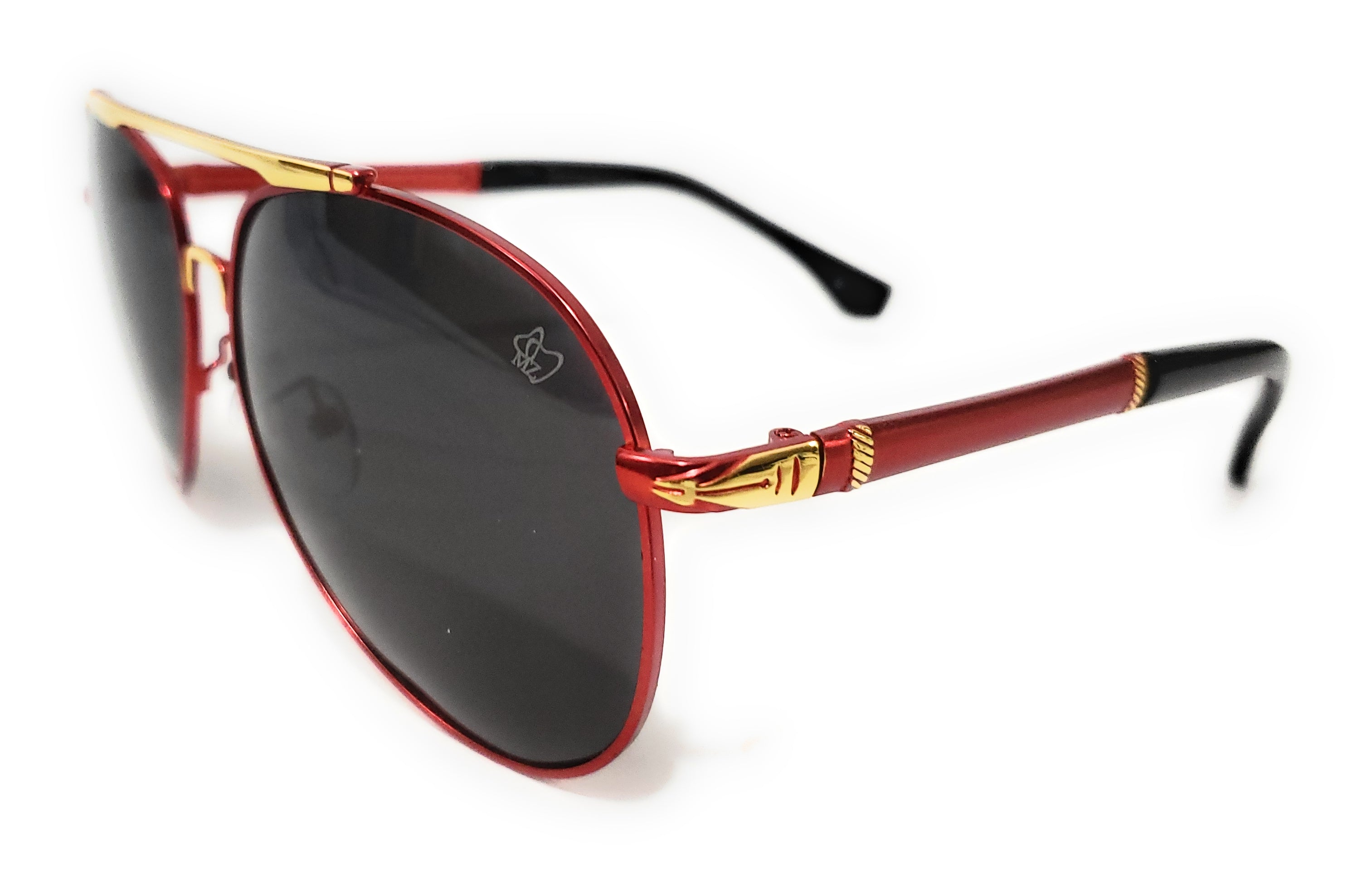 Advanced Aviator Polarized Sunglasses HD Lens Red Frame Advanced Aviator Polarized Sunglasses HD Lens Red Frame