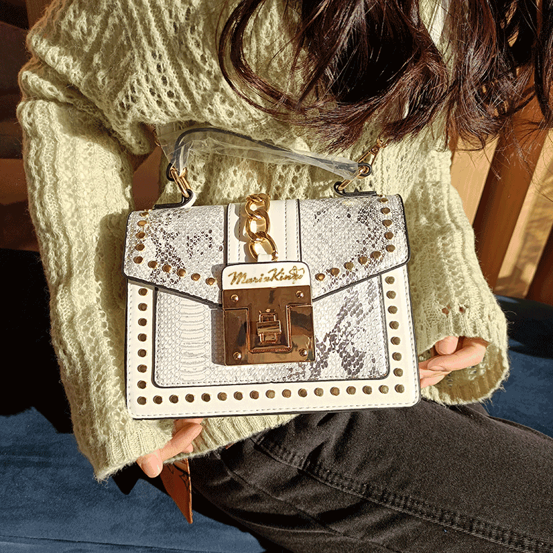 Misenka Sophia high quality Square Handbag