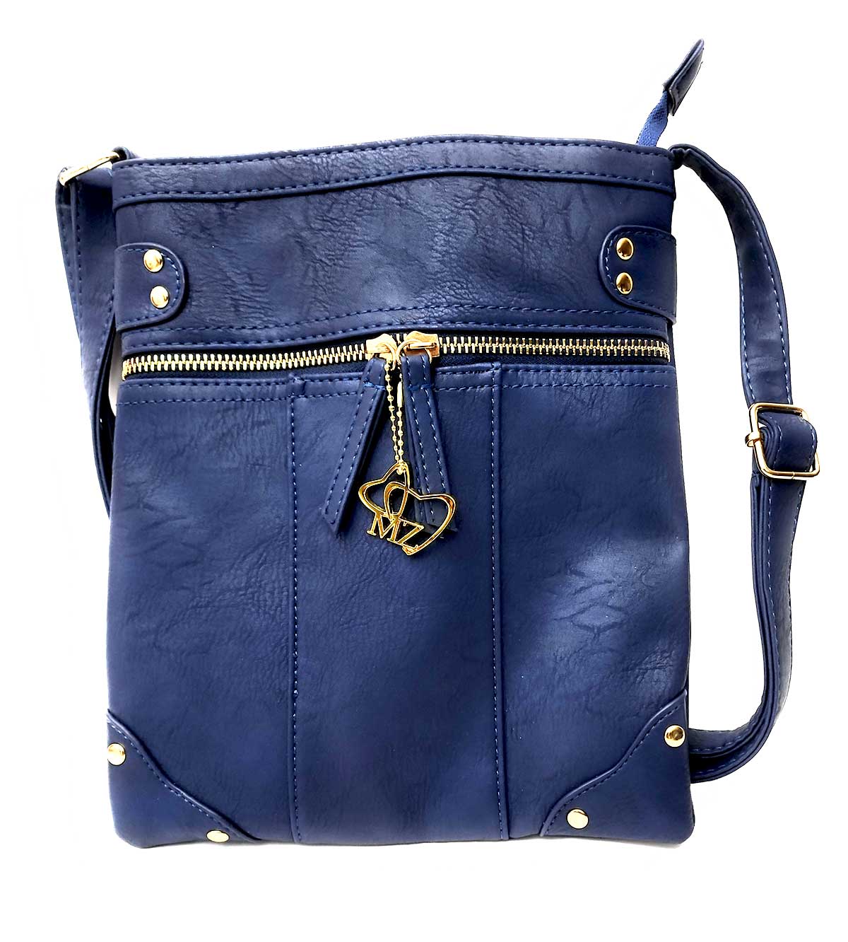 MariaKinz Leather Multi Pocket Shoulder Sling Women Purses and Handbags