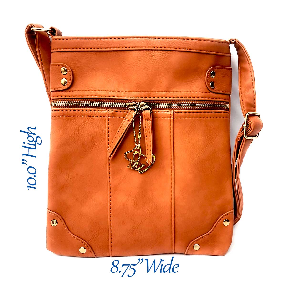 Women's Soft Leather Crossbody Bag - Vintage Flap Style With Multiple Pockets, Small Handbag