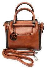 Load image into Gallery viewer, MariaKinz Small VEGAN Leather Crossbody, Satchel/Tote Handbag MariaKinz