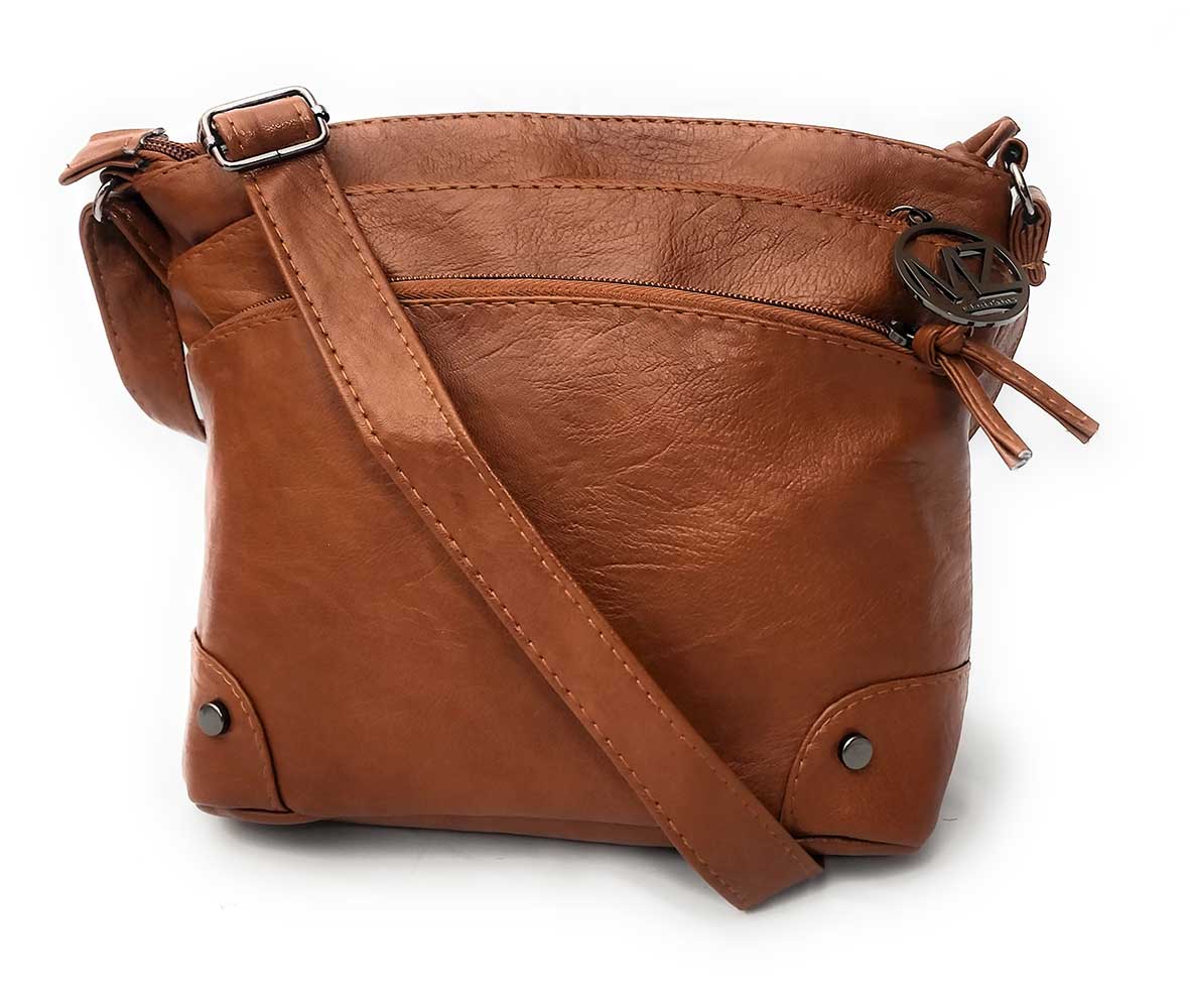 バッグ archive leather 3d pocket shoulder bag Gearpack No. 4 | Vintage Chestnut Leather Crossbody Bag | Ghurka
