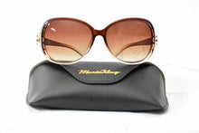 Load image into Gallery viewer, MariaKinz Sunglasses Oversized Oval Polarized Brown Sunglasses MariaKinz