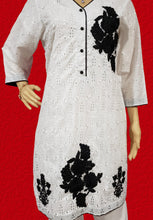 Load image into Gallery viewer, MariaKinz Woven Two Pc Tunic Top  Kurta and Trouser Style115 MariaKinz